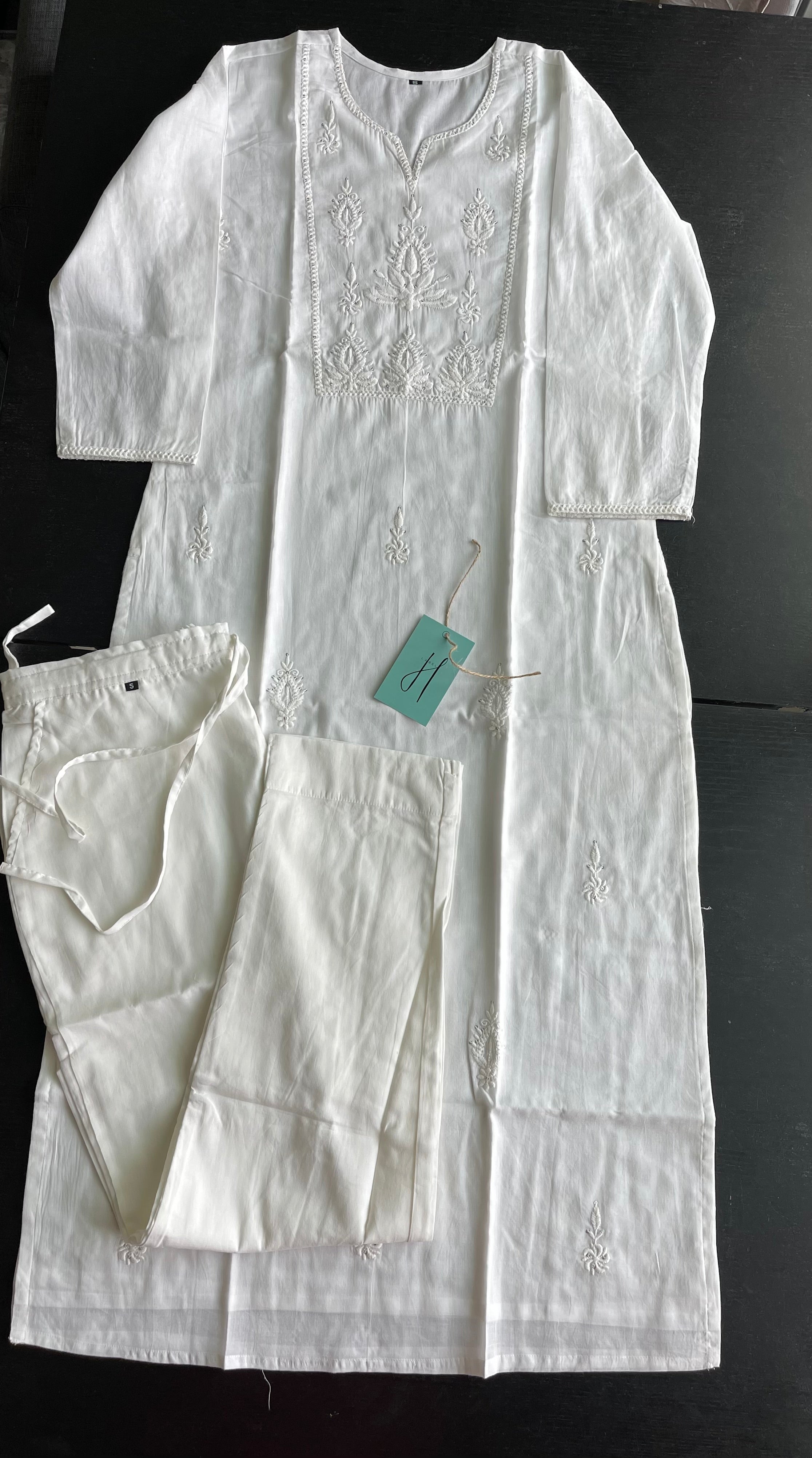 Mul cotton kurta and pant set