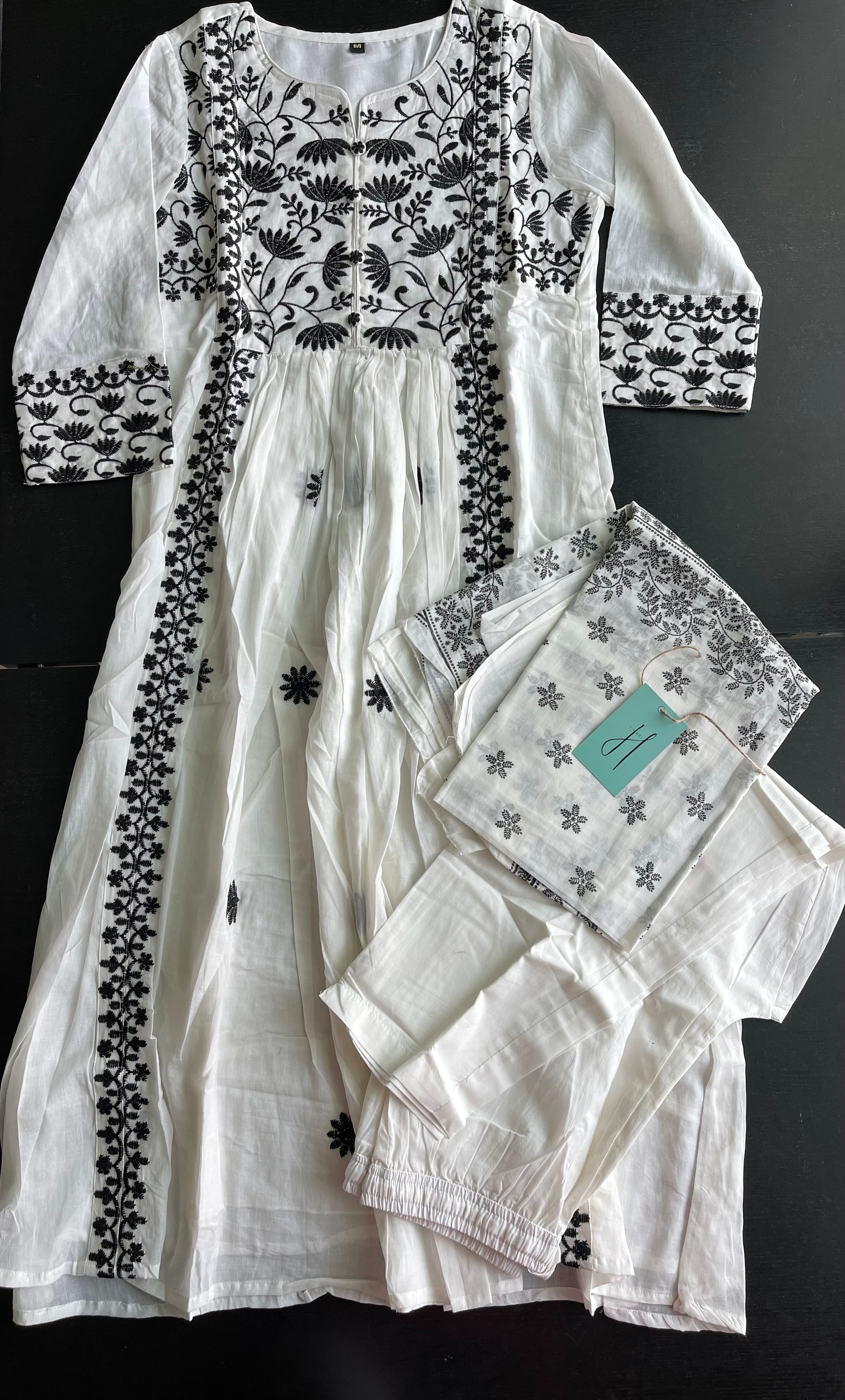 Mul cotton suit set