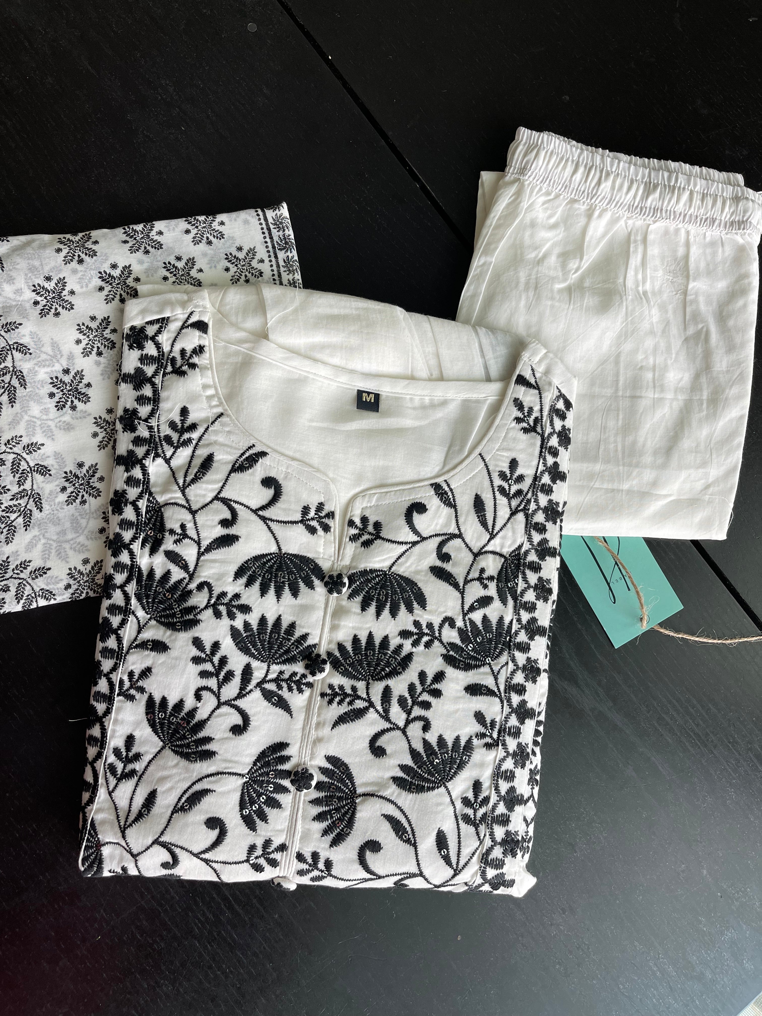 Mul cotton suit set