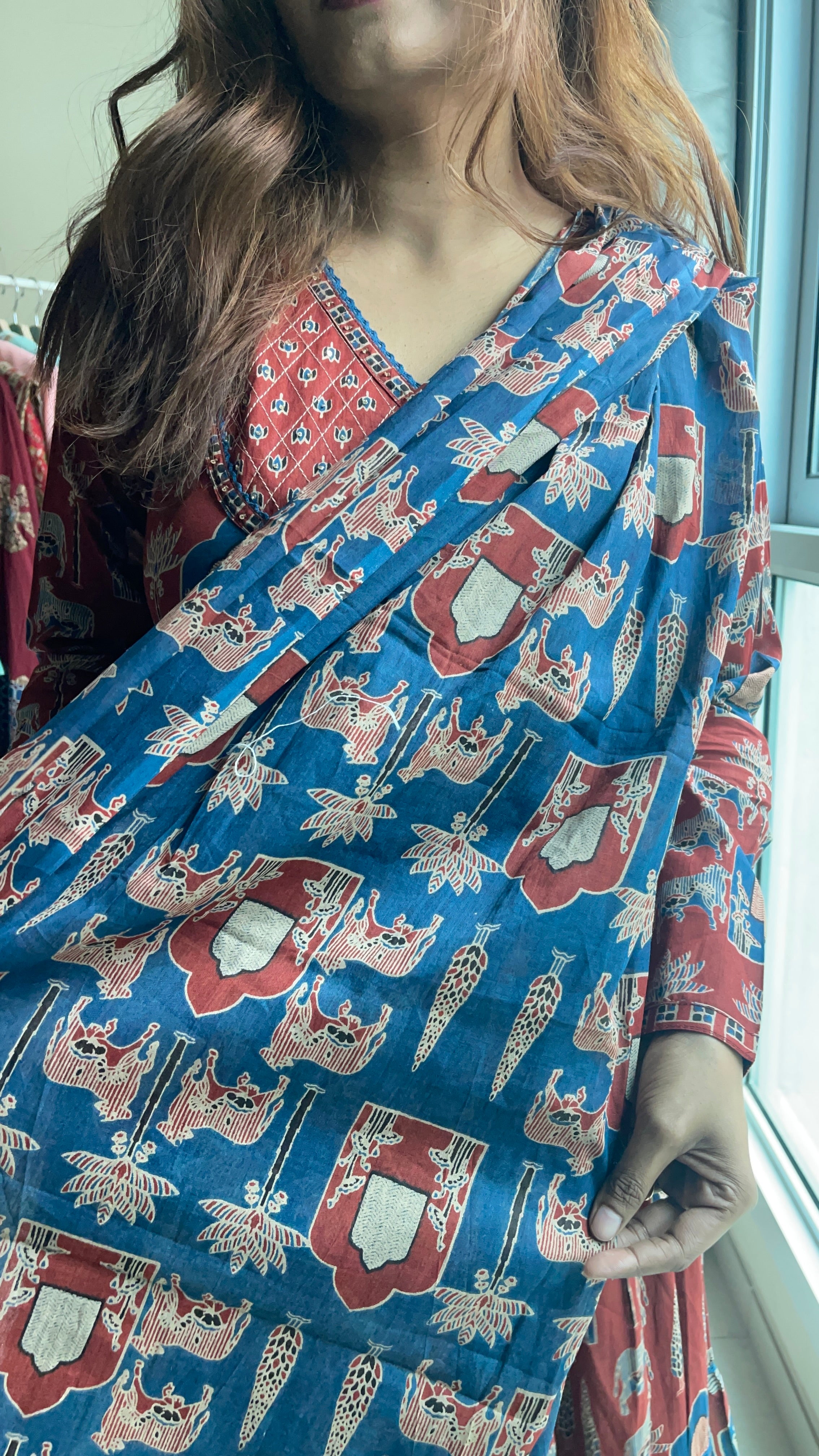 Masaba printed anarkhali