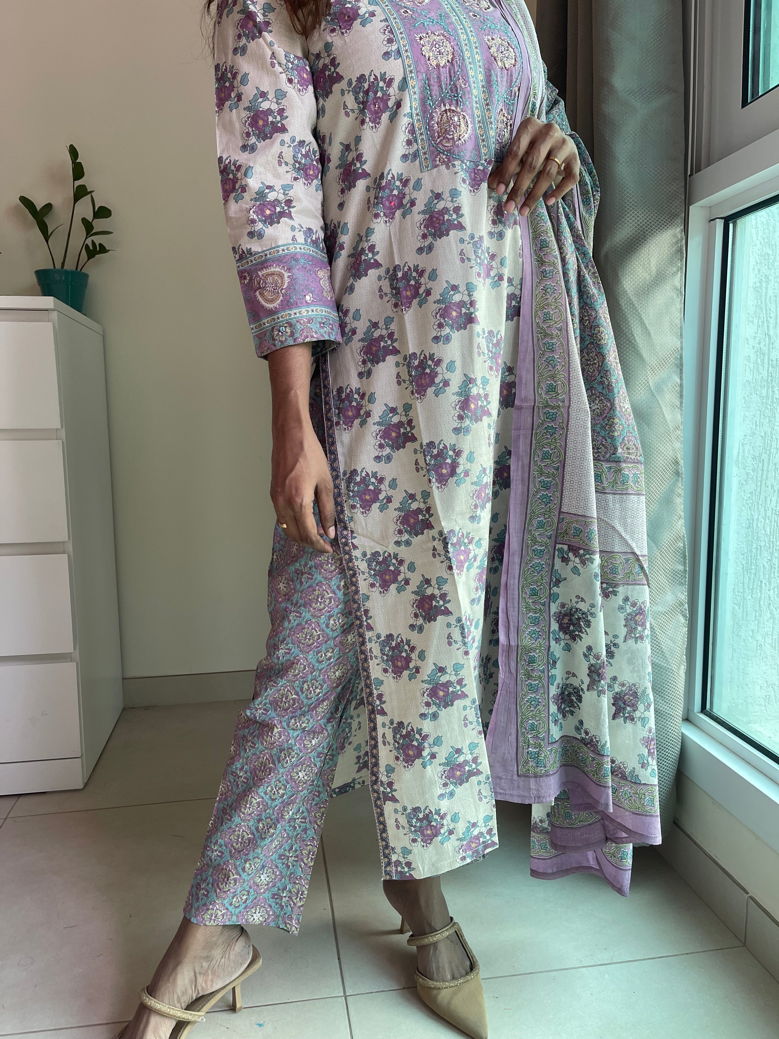 Pure cotton suit set (SC: 1030)