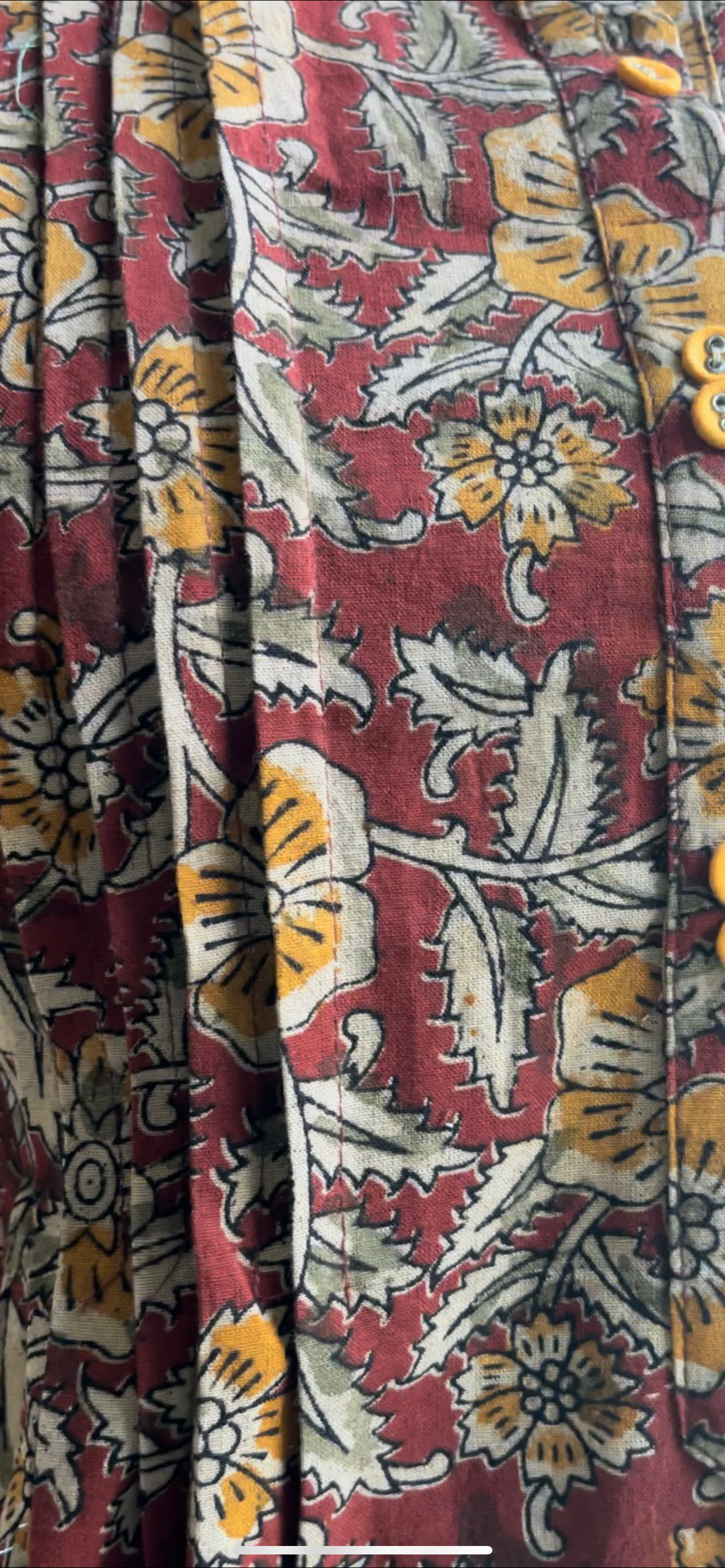 Cotton kalamkari short top