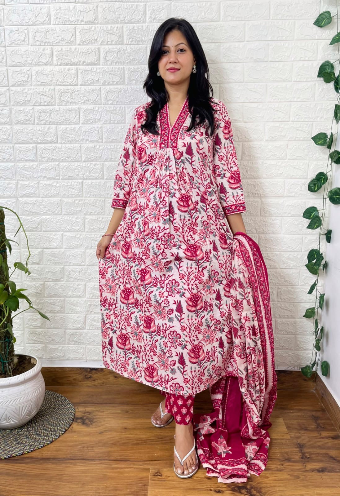 Soft cotton suit set