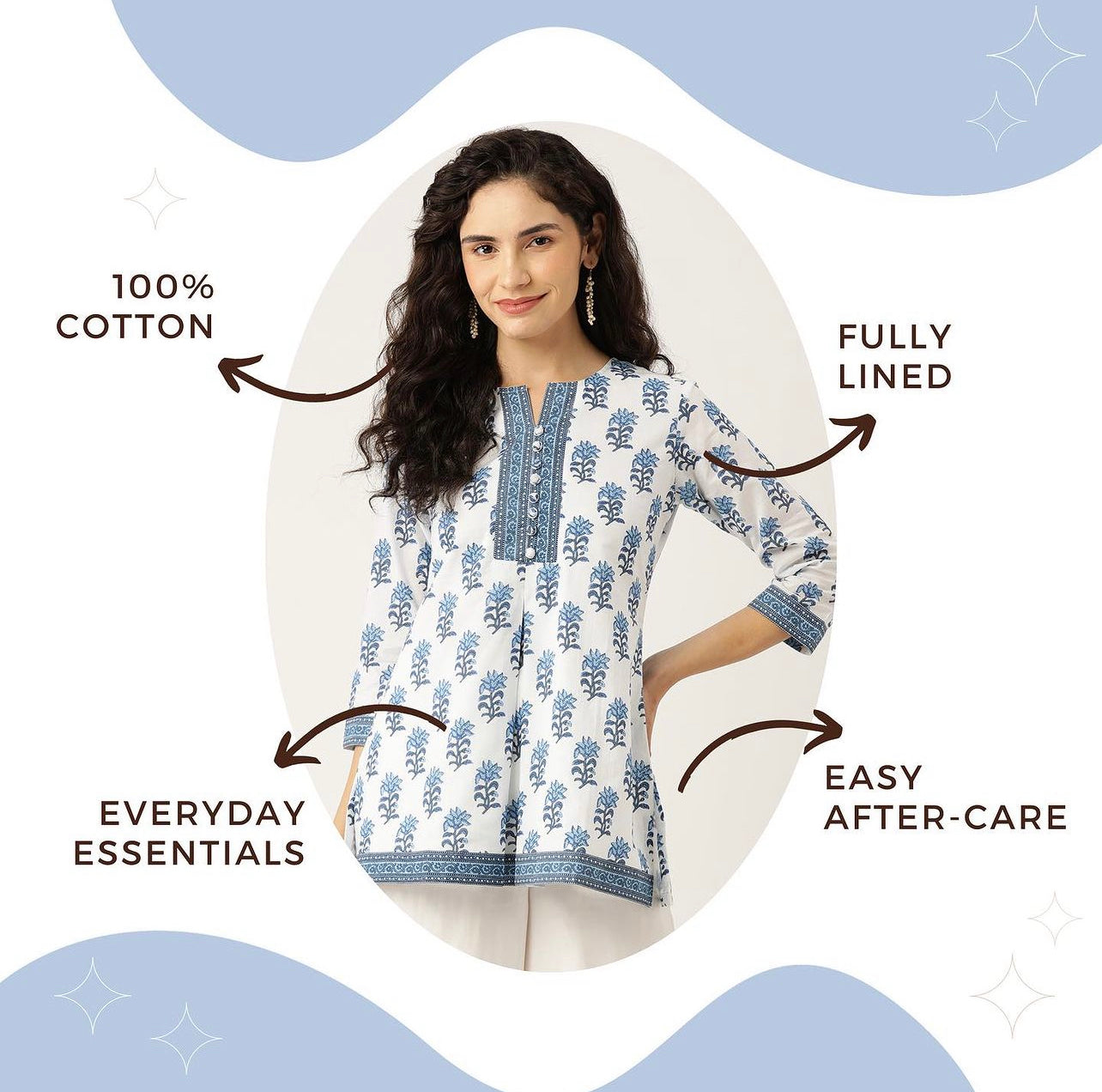 Cotton tunic