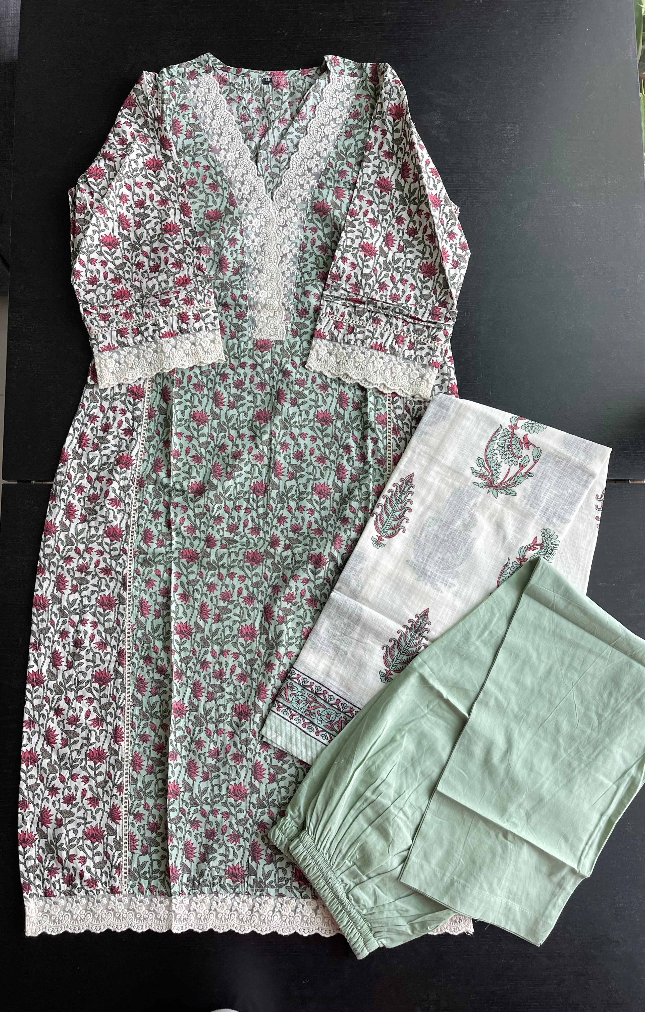 Cotton suit set