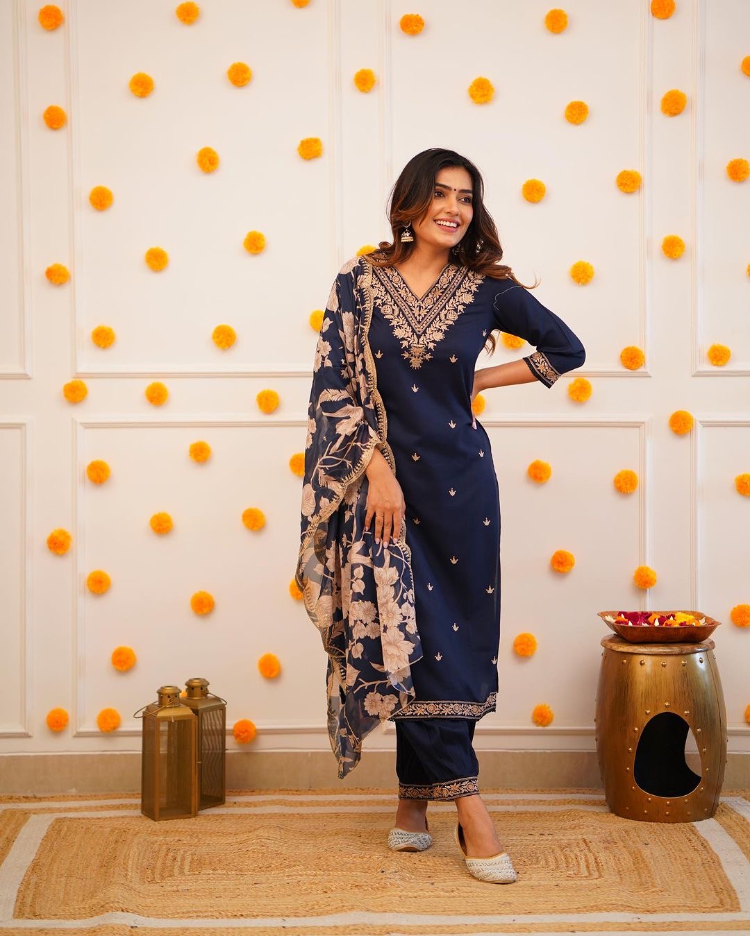 Heavy modal silk suit set