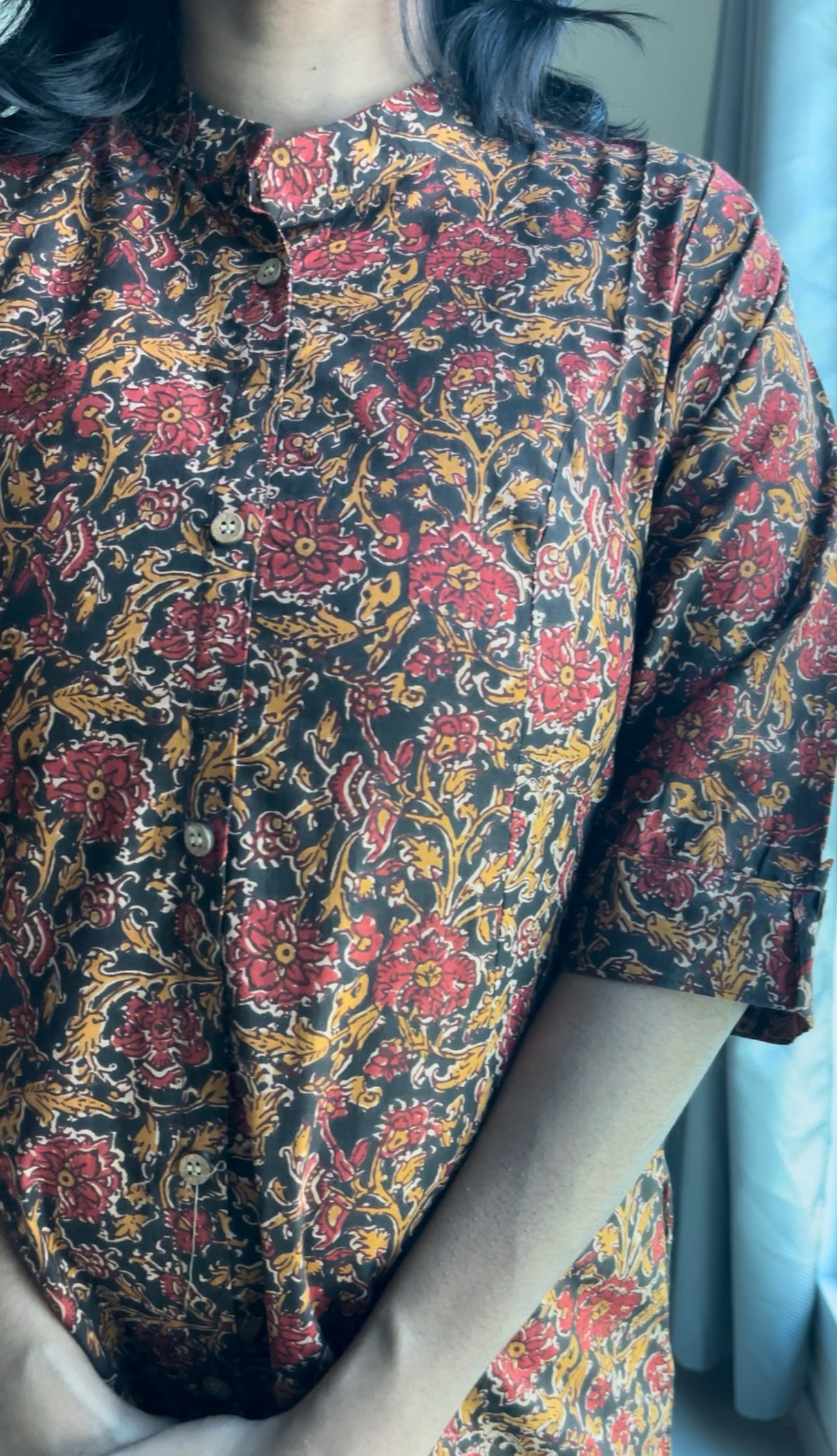 Cotton kalamkari kurta