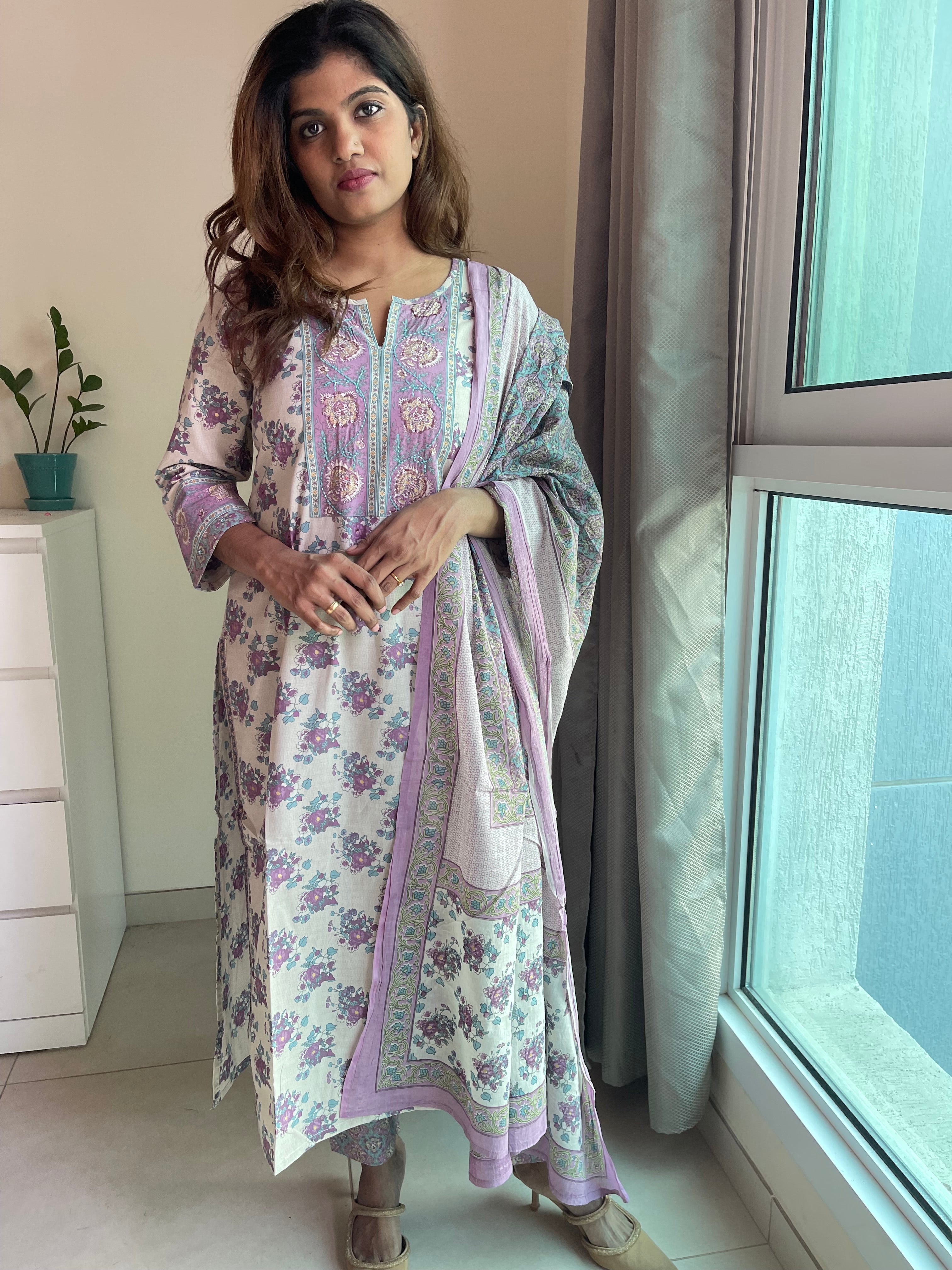 Pure cotton suit set (SC: 1030)