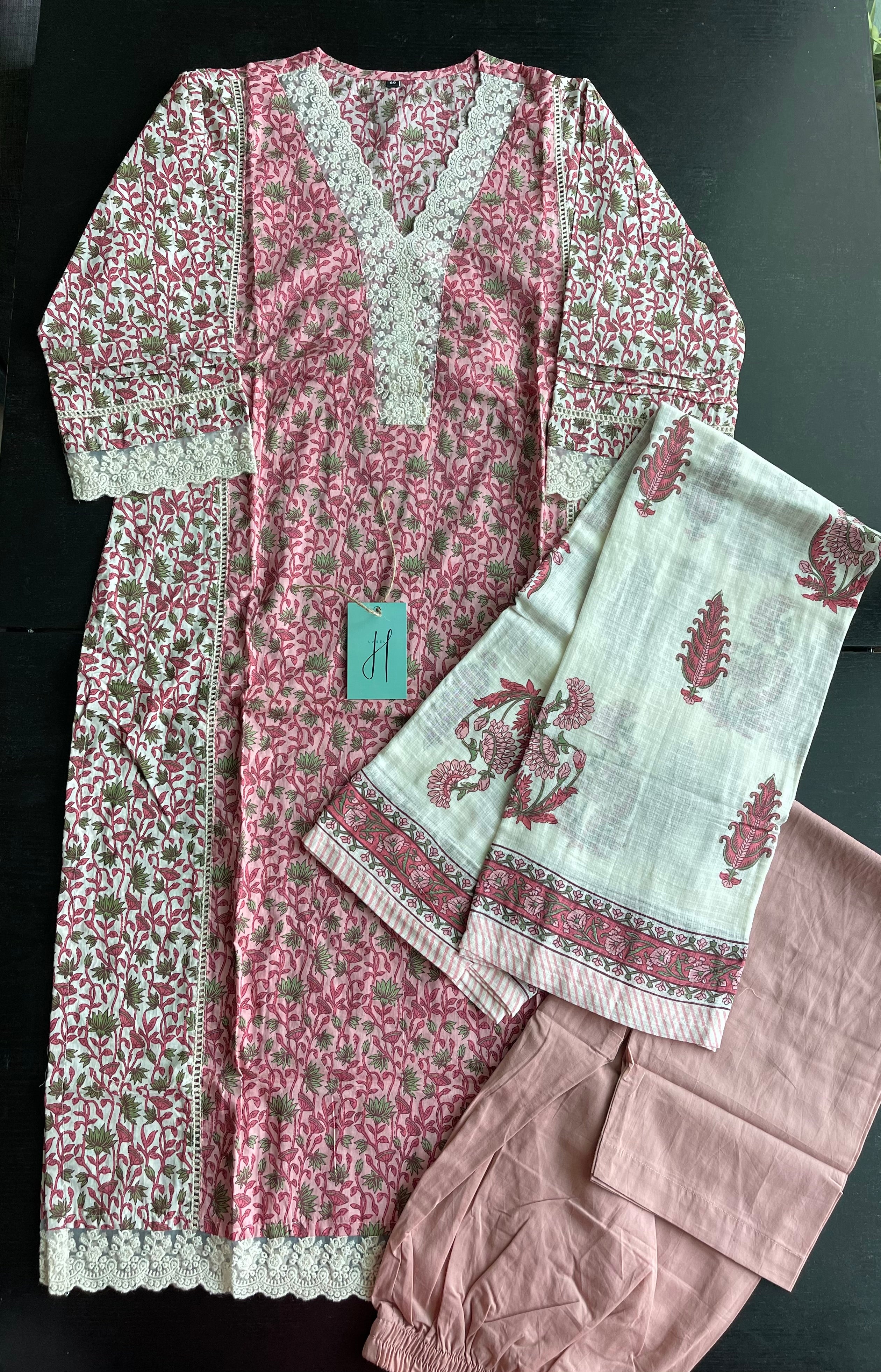 Cotton suit set